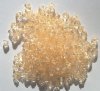 200 6mm Acrylic Faceted Bicone Champagne